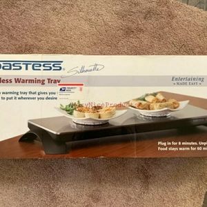 Toastess Cordless Warming Tray, Used, Comes in Box